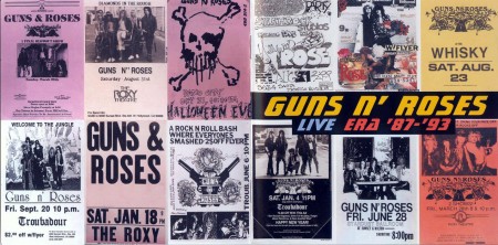 CD GUNS N' ROSES live era-'87-'93 